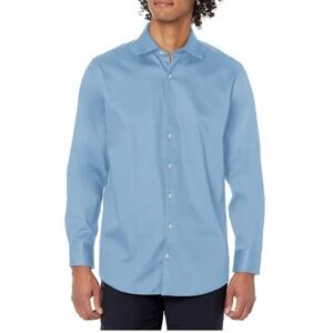 NWT Kenneth Cole Reaction Regular Fit Dress Shirt Non-Iron Medium 15 - 15.5